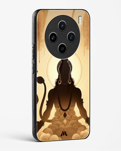 Vayu Putra Hanuman Glass Case Phone Cover (Vivo)