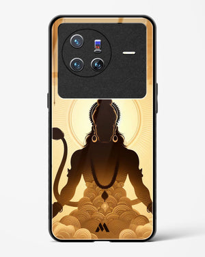 Vayu Putra Hanuman Glass Case Phone Cover (Vivo)