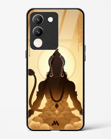 Vayu Putra Hanuman Glass Case Phone Cover (Vivo)