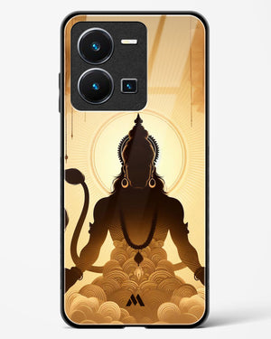 Vayu Putra Hanuman Glass Case Phone Cover (Vivo)