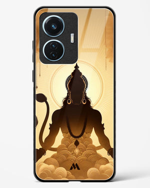 Vayu Putra Hanuman Glass Case Phone Cover (Vivo)