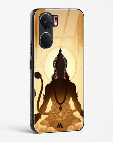 Vayu Putra Hanuman Glass Case Phone Cover (Vivo)