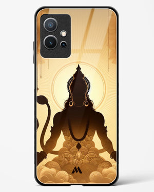 Vayu Putra Hanuman Glass Case Phone Cover (Vivo)