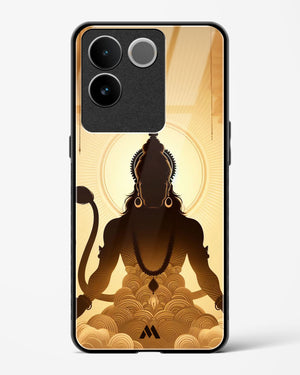 Vayu Putra Hanuman Glass Case Phone Cover (Vivo)