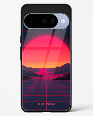 Synthwave Sunset [BREATHE] Glass Case Phone Cover (Google)