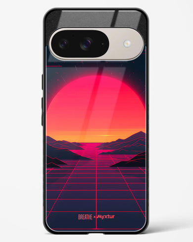 Synthwave Sunset [BREATHE] Glass Case Phone Cover (Google)