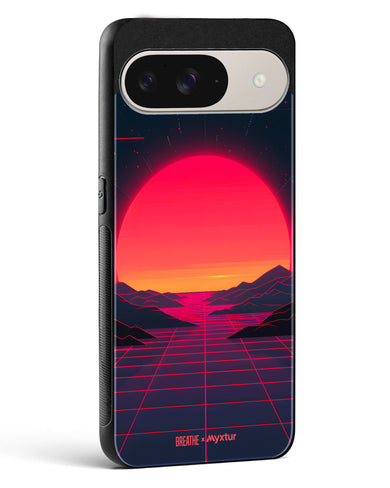 Synthwave Sunset [BREATHE] Glass Case Phone Cover (Google)