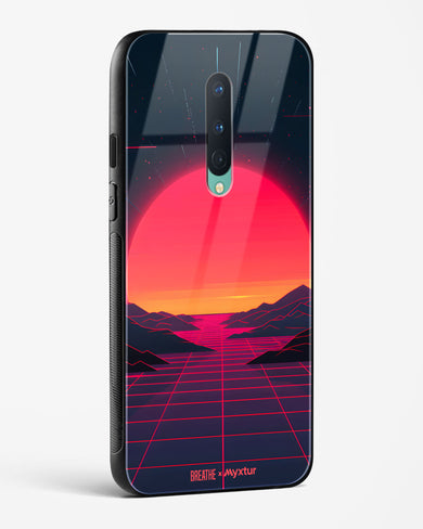 Synthwave Sunset [BREATHE] Glass Case Phone Cover (OnePlus)