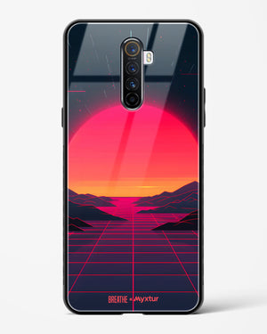 Synthwave Sunset [BREATHE] Glass Case Phone Cover (Oppo)