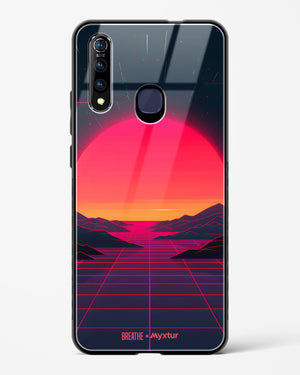 Synthwave Sunset [BREATHE] Glass Case Phone Cover (Vivo)