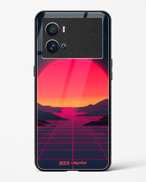Synthwave Sunset [BREATHE] Glass Case Phone Cover (Vivo)