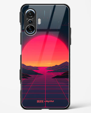 Synthwave Sunset [BREATHE] Glass Case Phone Cover (Xiaomi)