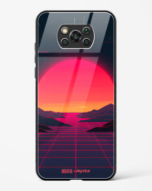 Synthwave Sunset [BREATHE] Glass Case Phone Cover (Xiaomi)