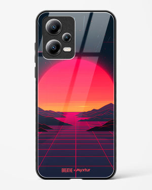 Synthwave Sunset [BREATHE] Glass Case Phone Cover (Xiaomi)