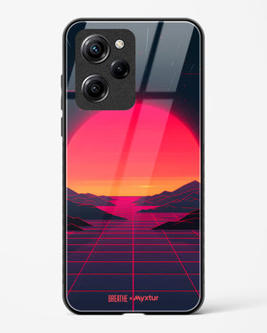 Synthwave Sunset [BREATHE] Glass Case Phone Cover (Xiaomi)