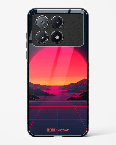 Synthwave Sunset [BREATHE] Glass Case Phone Cover (Xiaomi)