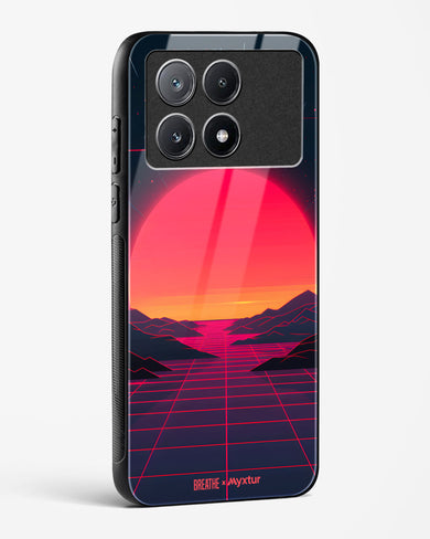 Synthwave Sunset [BREATHE] Glass Case Phone Cover (Xiaomi)