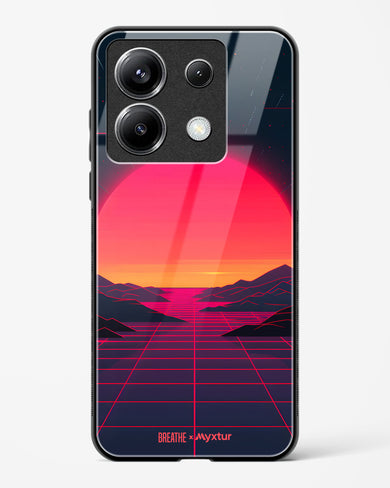 Synthwave Sunset [BREATHE] Glass Case Phone Cover (Xiaomi)