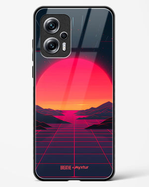 Synthwave Sunset [BREATHE] Glass Case Phone Cover (Xiaomi)