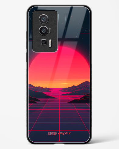 Synthwave Sunset [BREATHE] Glass Case Phone Cover (Xiaomi)