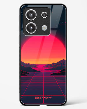 Synthwave Sunset [BREATHE] Glass Case Phone Cover (Xiaomi)