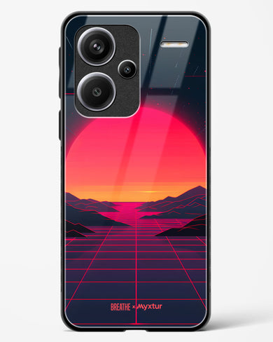 Synthwave Sunset [BREATHE] Glass Case Phone Cover (Xiaomi)