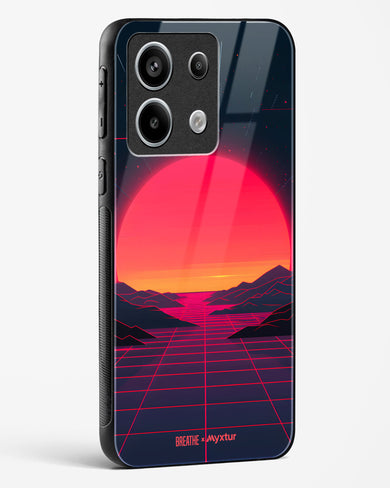 Synthwave Sunset [BREATHE] Glass Case Phone Cover (Xiaomi)