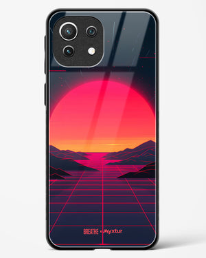 Synthwave Sunset [BREATHE] Glass Case Phone Cover (Xiaomi)