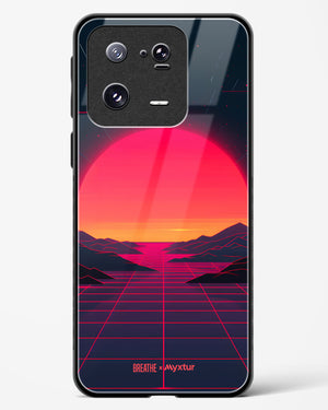 Synthwave Sunset [BREATHE] Glass Case Phone Cover (Xiaomi)