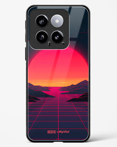 Synthwave Sunset [BREATHE] Glass Case Phone Cover (Xiaomi)