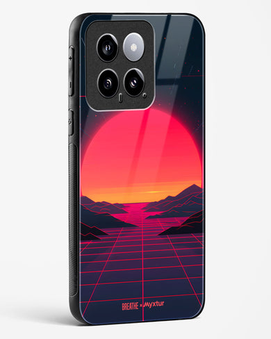 Synthwave Sunset [BREATHE] Glass Case Phone Cover (Xiaomi)