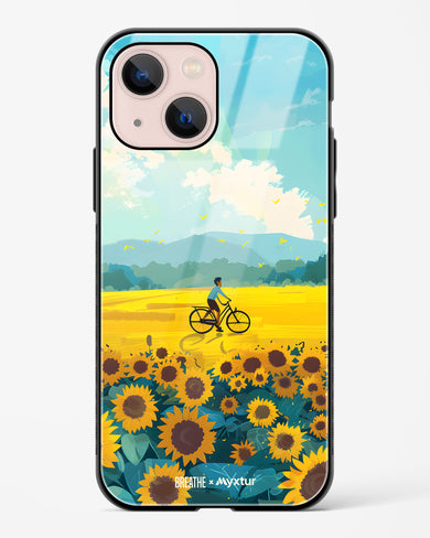 Sunflower Trails [BREATHE] Glass Case Phone Cover (Apple)