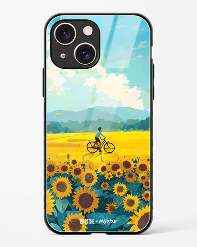 Sunflower Trails [BREATHE] Glass Case Phone Cover (Apple)