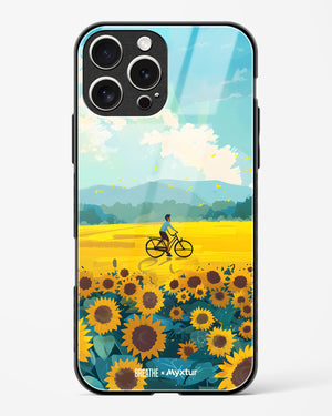 Sunflower Trails [BREATHE] Glass Case Phone Cover (Apple)