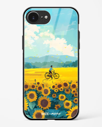 Sunflower Trails [BREATHE] Glass Case Phone Cover (Apple)