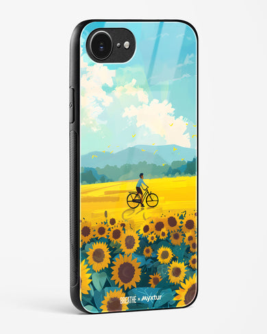 Sunflower Trails [BREATHE] Glass Case Phone Cover (Apple)