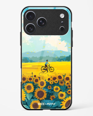 Sunflower Trails [BREATHE] Glass Case Phone Cover (Apple)