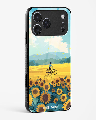 Sunflower Trails [BREATHE] Glass Case Phone Cover (Apple)