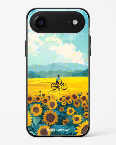 Sunflower Trails [BREATHE] Glass Case Phone Cover (Apple)