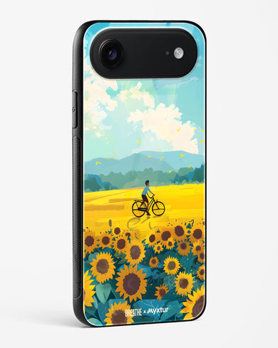 Sunflower Trails [BREATHE] Glass Case Phone Cover (Apple)