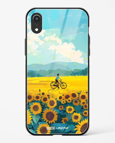 Sunflower Trails [BREATHE] Glass Case Phone Cover (Apple)