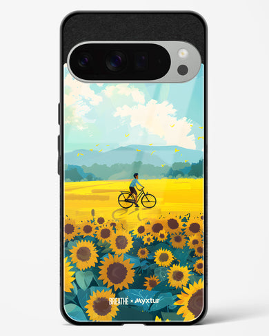 Sunflower Trails [BREATHE] Glass Case Phone Cover (Google)