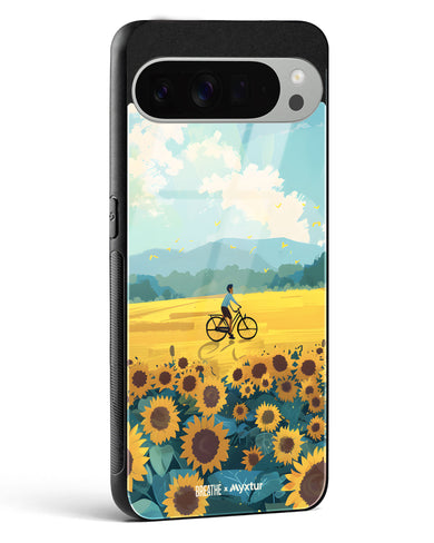 Sunflower Trails [BREATHE] Glass Case Phone Cover (Google)