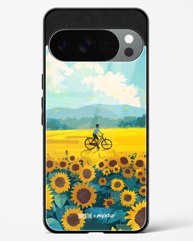 Sunflower Trails [BREATHE] Glass Case Phone Cover (Google)