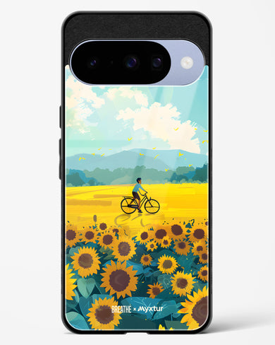 Sunflower Trails [BREATHE] Glass Case Phone Cover (Google)