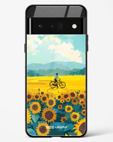 Sunflower Trails [BREATHE] Glass Case Phone Cover (Google)