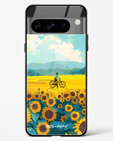 Sunflower Trails [BREATHE] Glass Case Phone Cover (Google)