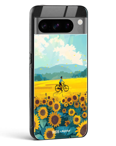 Sunflower Trails [BREATHE] Glass Case Phone Cover (Google)