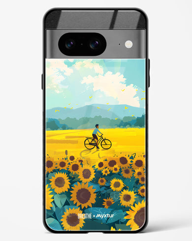 Sunflower Trails [BREATHE] Glass Case Phone Cover (Google)