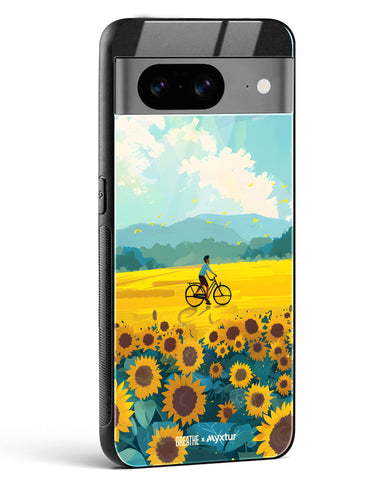 Sunflower Trails [BREATHE] Glass Case Phone Cover (Google)